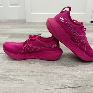 Asics Pink Nimbus Shoes